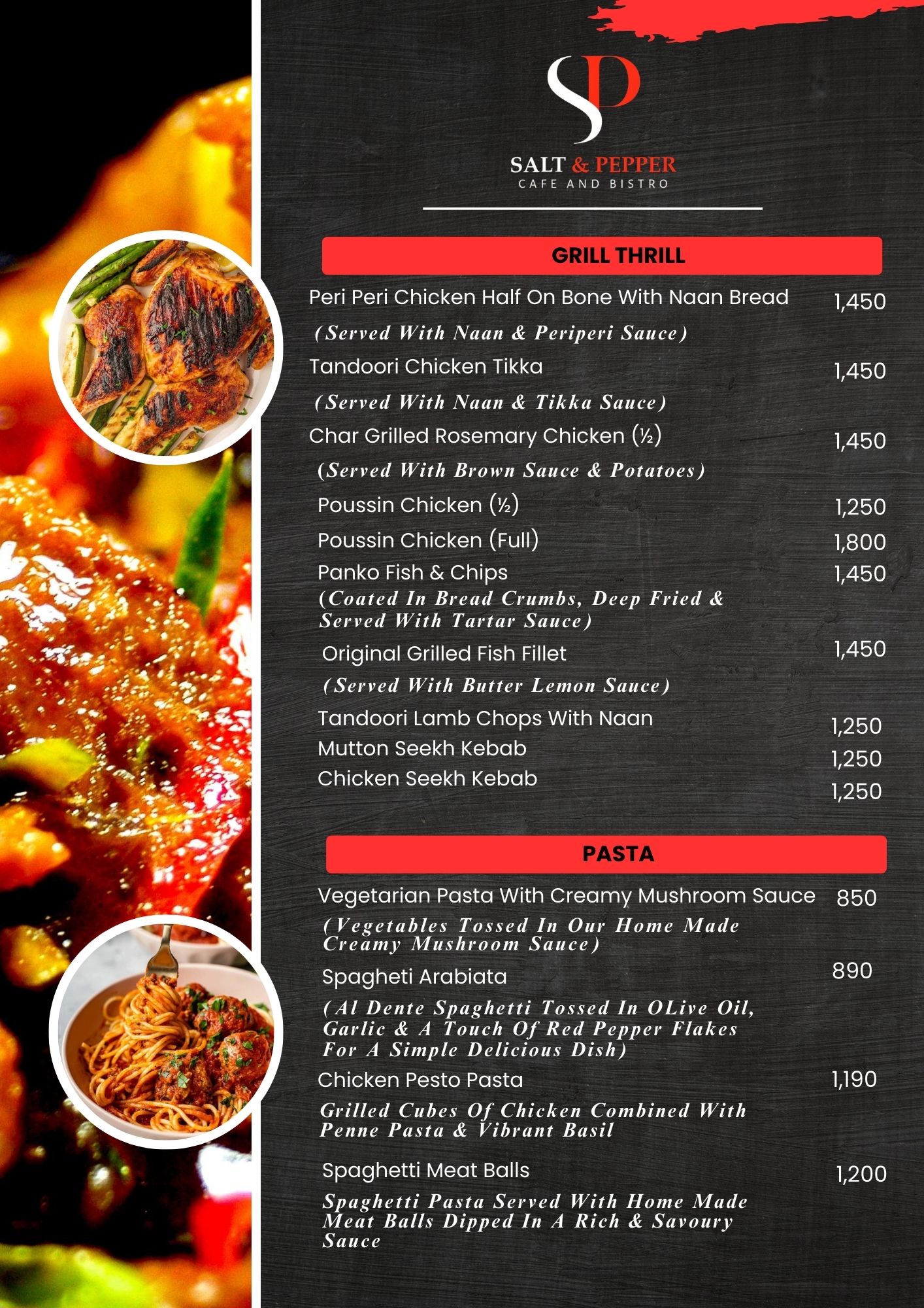 Lunch Menu