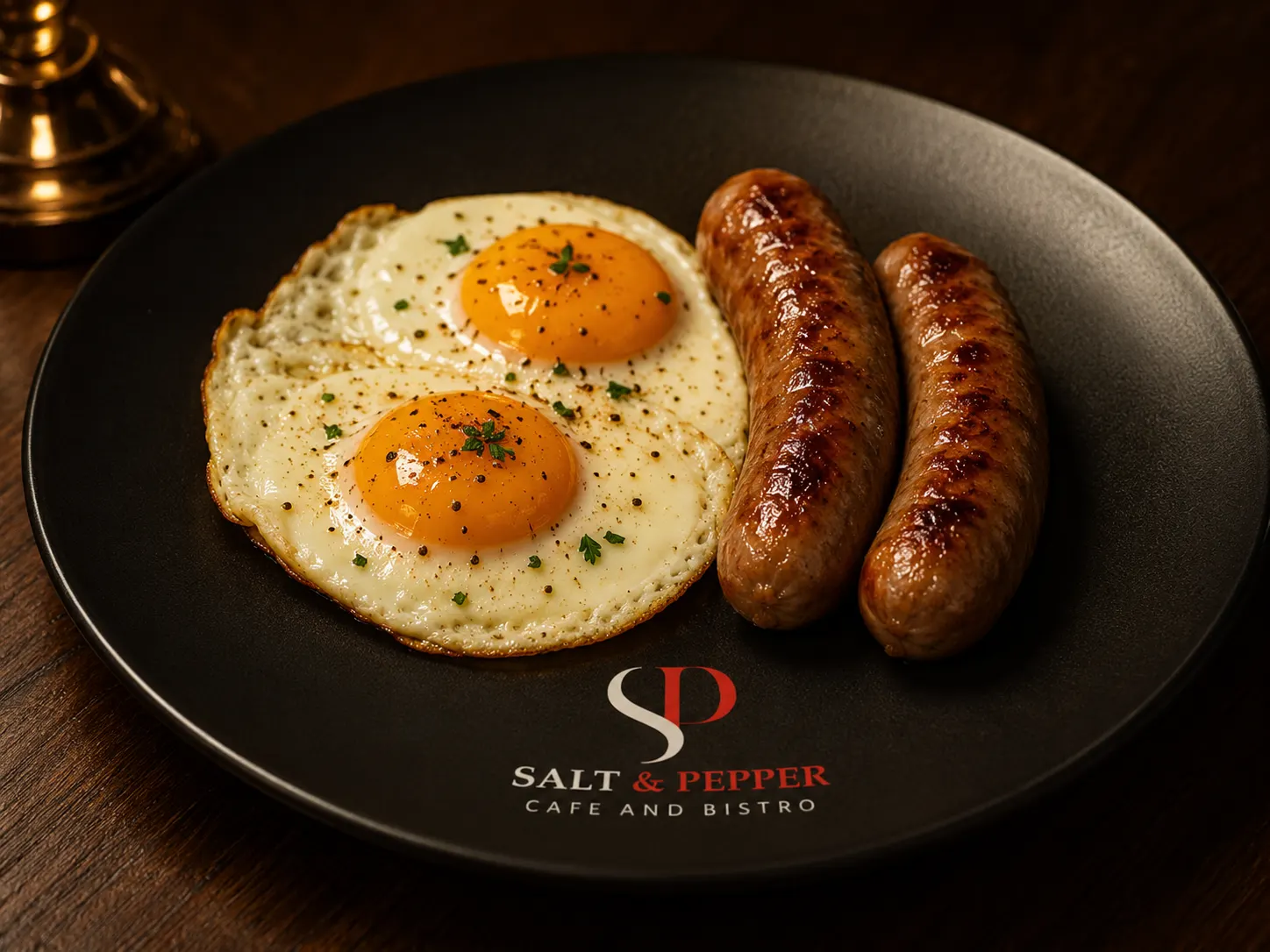 2 Eggs Any Style + 2 Sausages