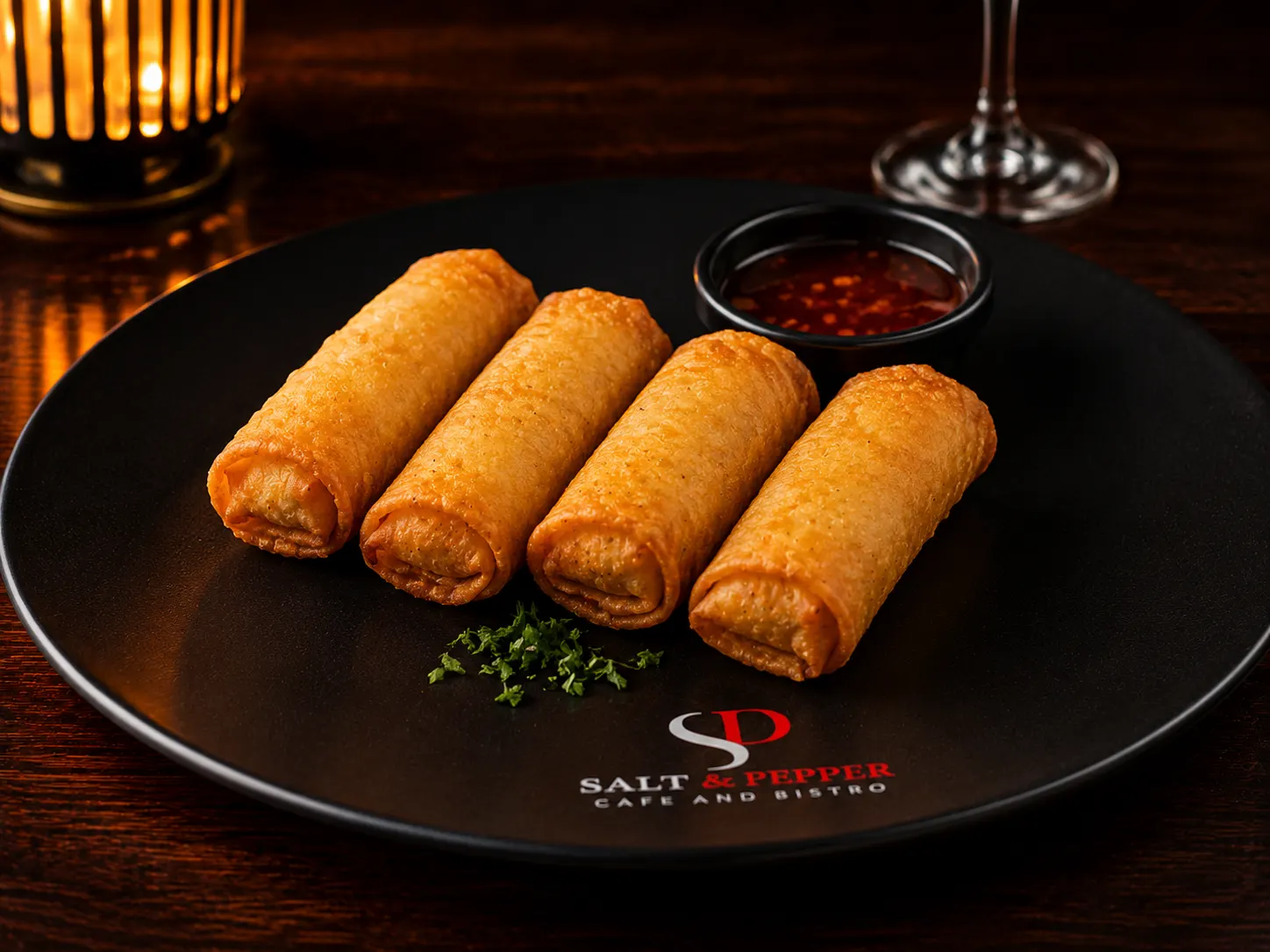 Vegetable Spring Rolls 4 pcs