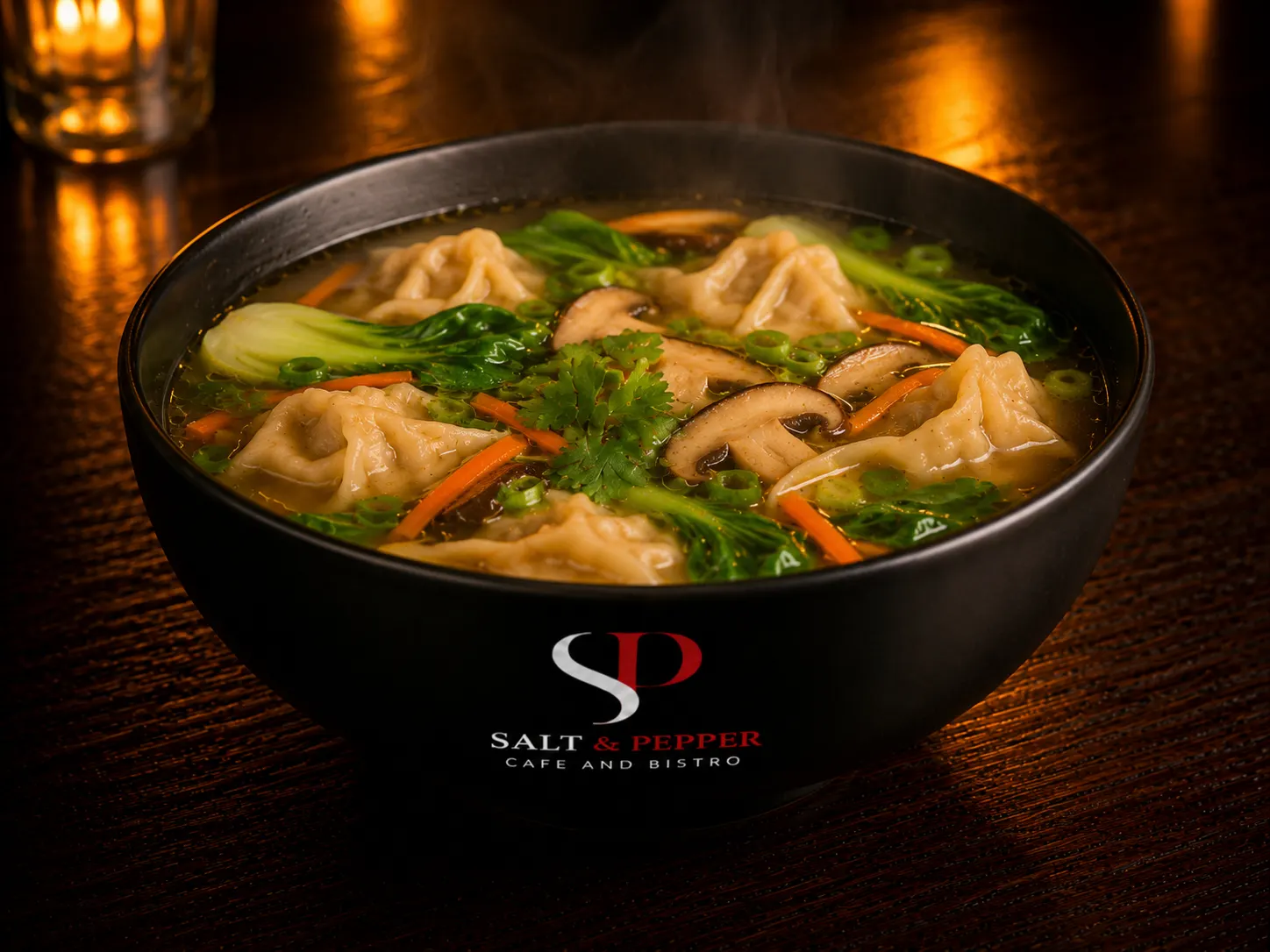 Vegetable Wonton Soup