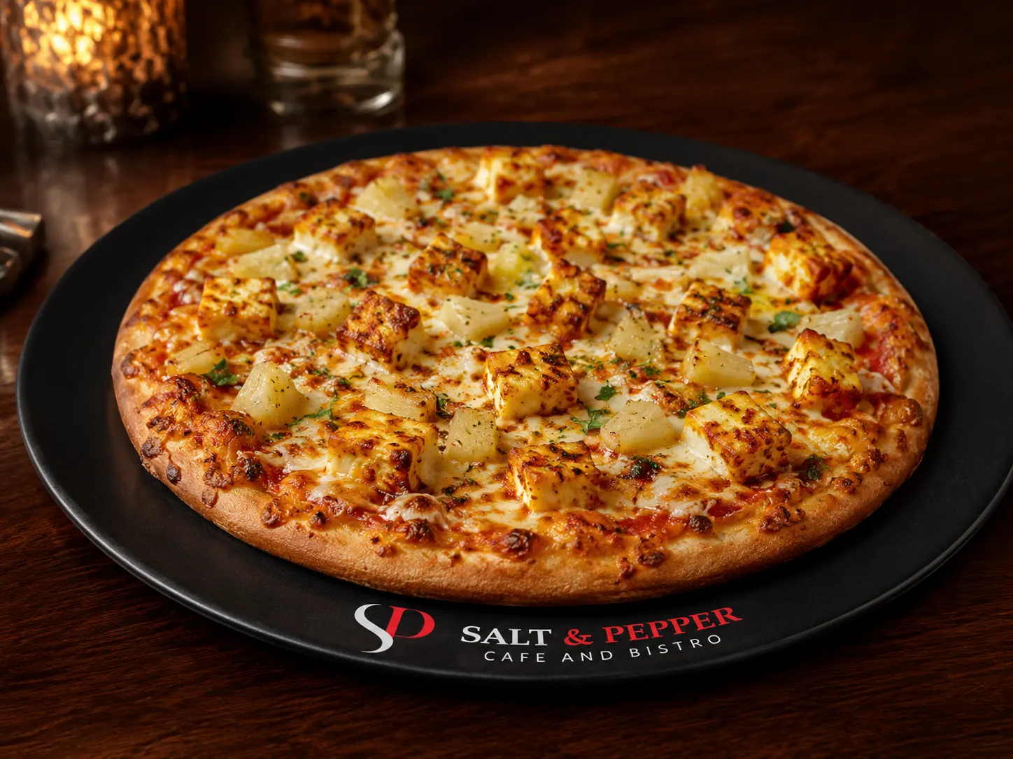 Hawaiian Paneer Pizza