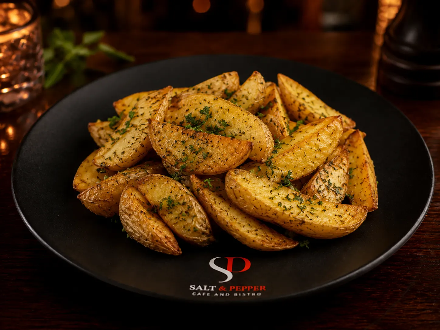 Herb Potato Wedges