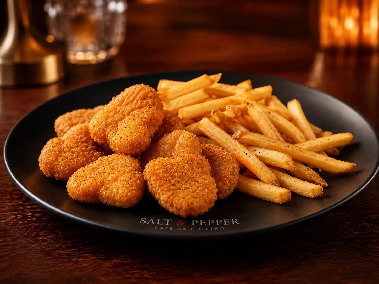 Chicken Nuggets With Fries