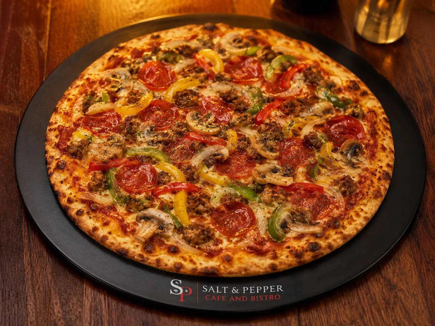Salt & Pepper Special Pizza