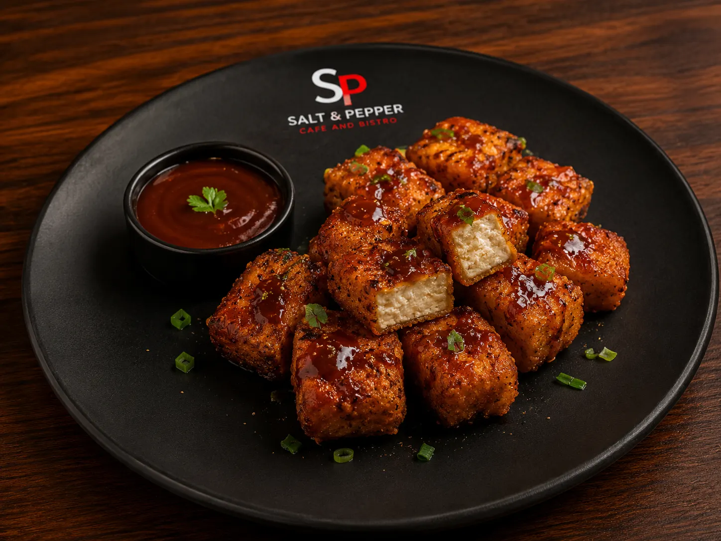 BBQ Paneer Nuggets